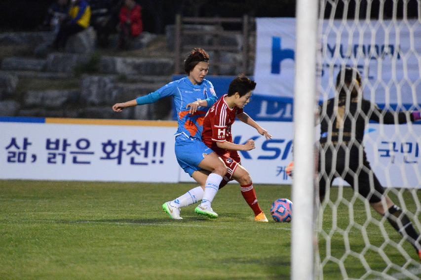 2015 IBK기업은행 2015 WK-리그 (화천KSPO vs 인천현대) 의 사진