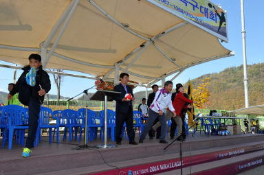 2015 화천군연합회장기 족구대회 개회식 의 사진