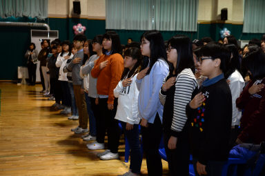 2016 화천초등학교 졸업식 사진
