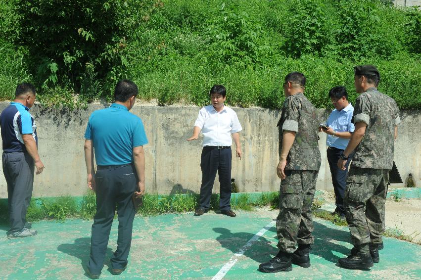 2016 화천군 군부대 시설 관리 점검 의 사진
