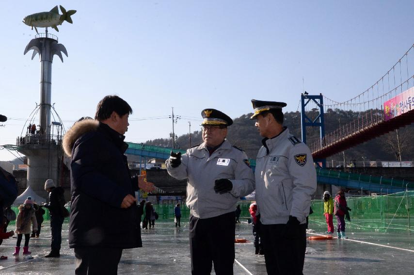 2017 강원지방경찰청장 화천산천어축제장 방문 의 사진