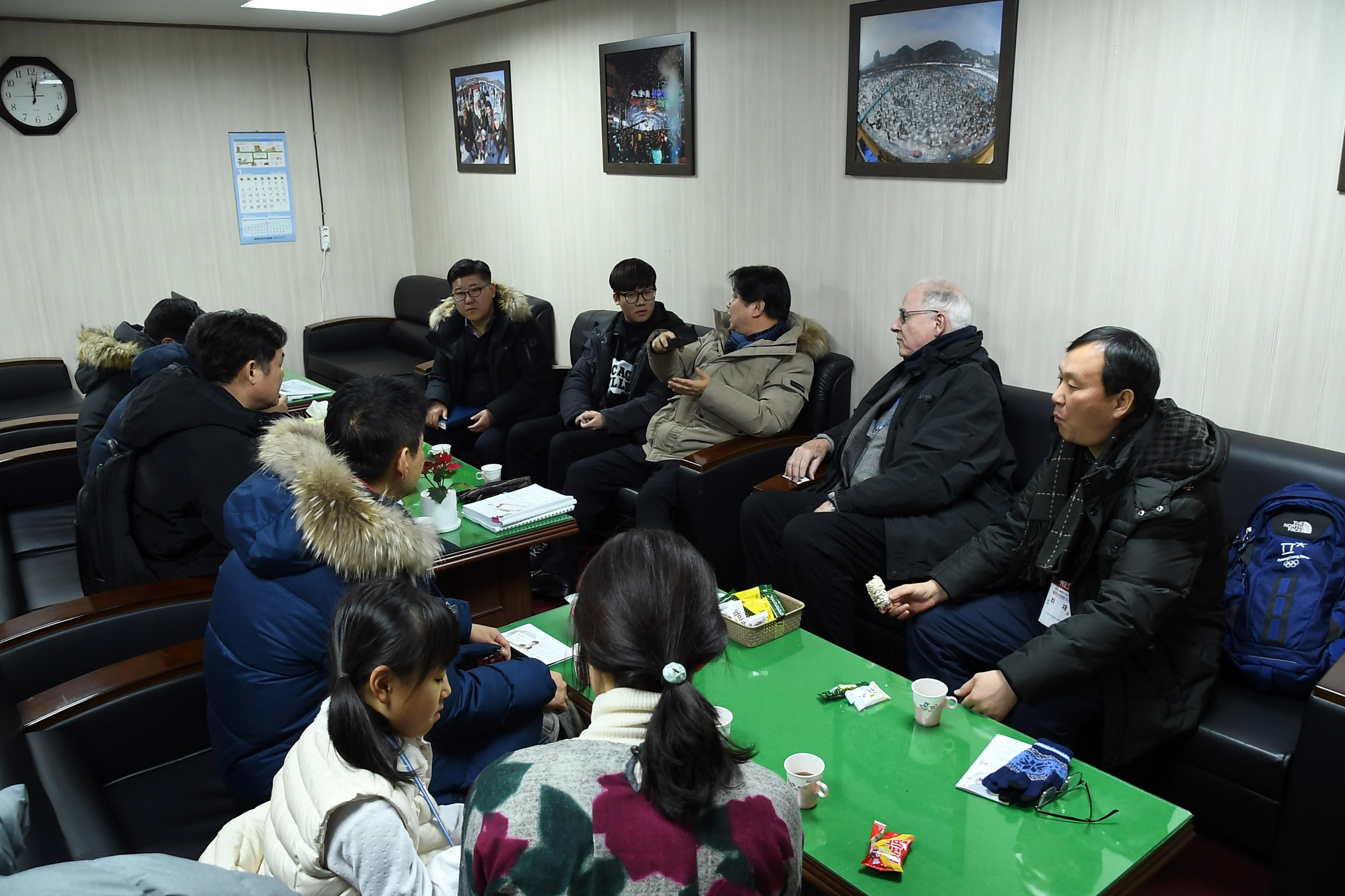 2019 화천산천어축제장 외신기자클럽 방문 의 사진