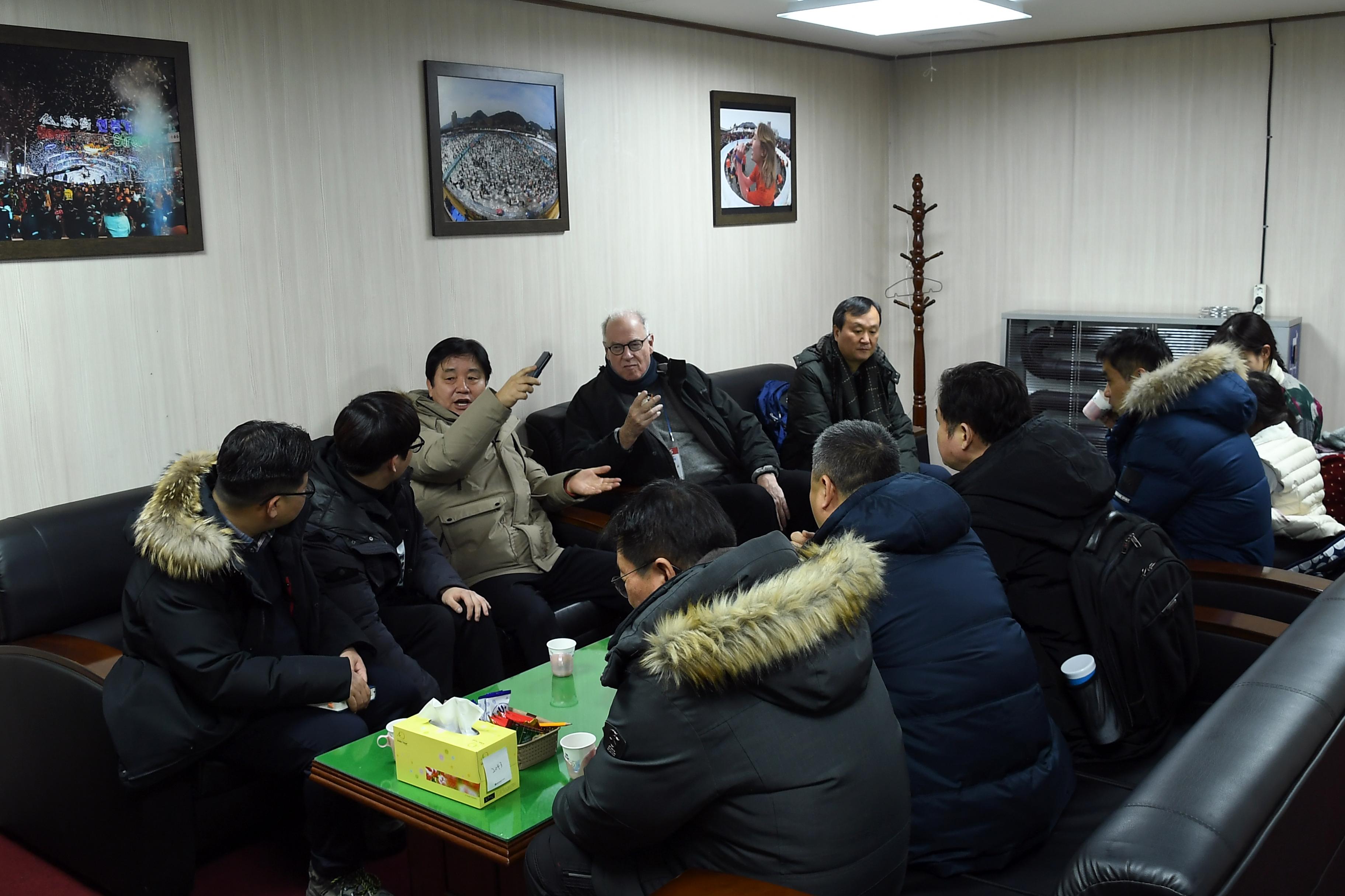 2019 화천산천어축제장 외신기자클럽 방문 의 사진