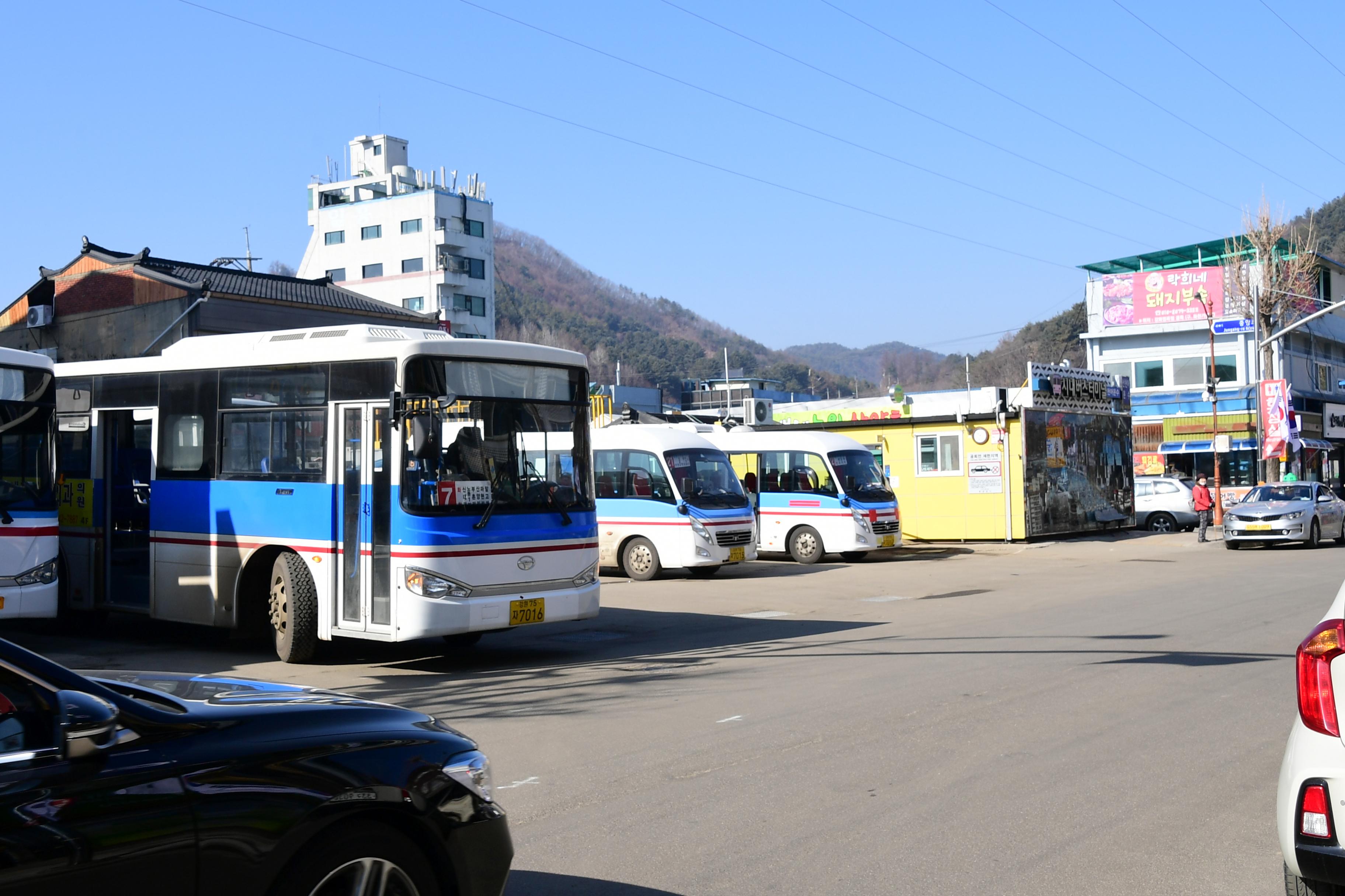 2019 화천시내버스장 전경 의 사진