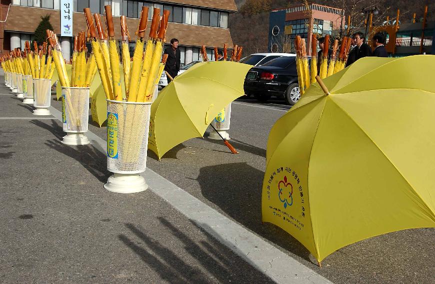 양심자전거,우산  의 사진
