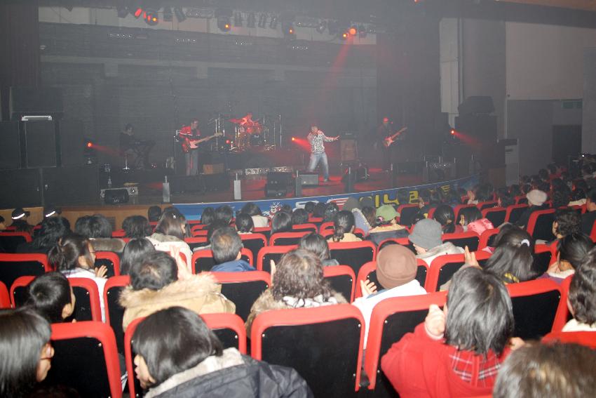 2007산천어축제 밴드의날 사진