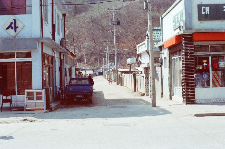 화천읍 비포장지역 전경 의 사진