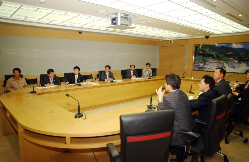 삼성전기 LED사업 보고회 의 사진