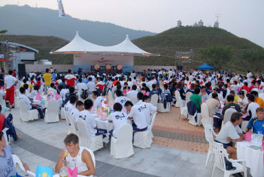 제12회 아시아카누대회 환영행사 사진