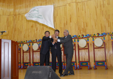 제12회 아시아카누대회 폐회식 의 사진