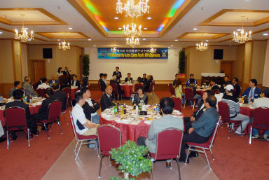 아시아카누연맹 관계자 만찬행사 의 사진
