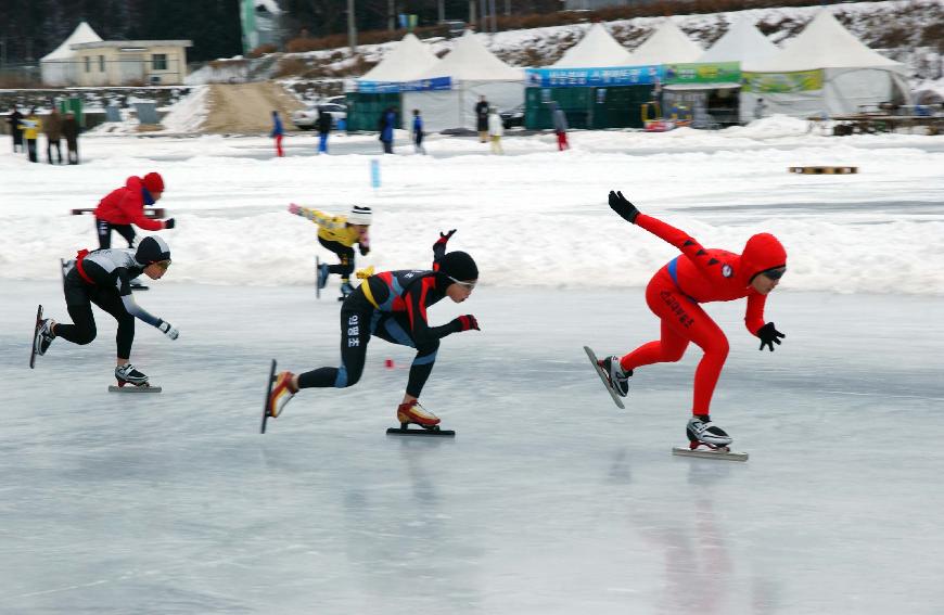 제40회 백곰기 전국초등학교 빙상대회 의 사진