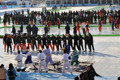 2009산천어축제 군부대의날(2포병여단)행사 의 사진