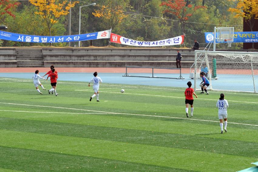 제90회 전국체전 여자고등부 축구대회  사진