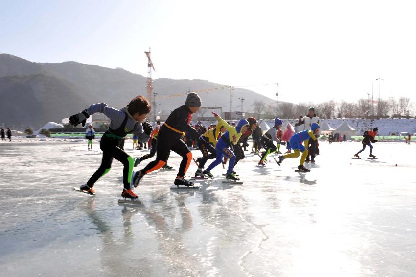 제18회 강원도교육감기 빙상대회 의 사진