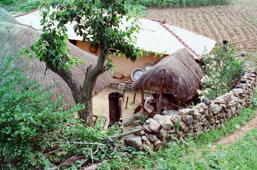 파로호 주변 마을전경 의 사진
