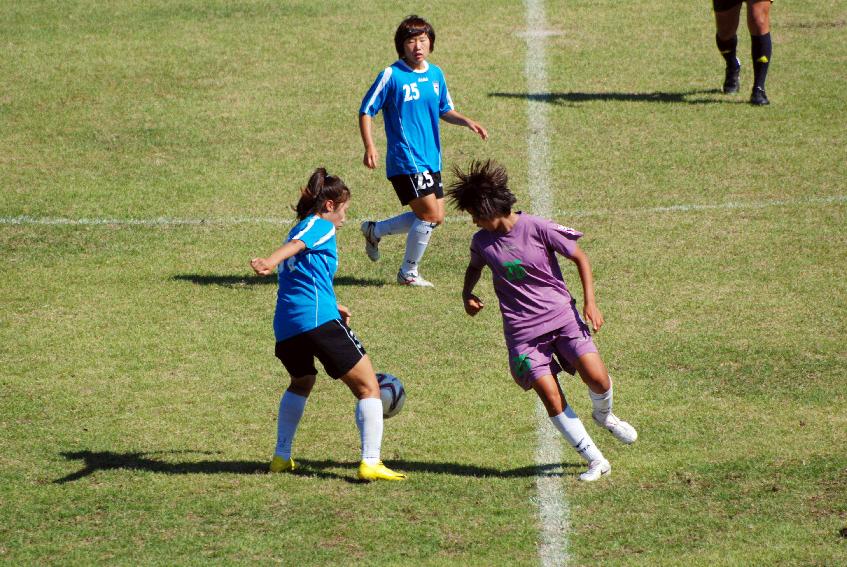 제9회 추계 한국여자축구연맹전 경기 의 사진