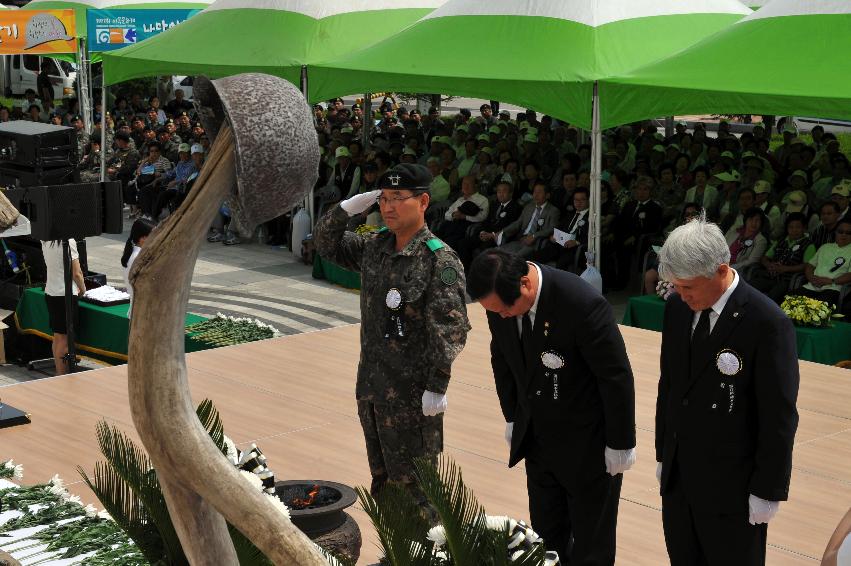 2012년 제17회 비목문화재 위령제 의 사진