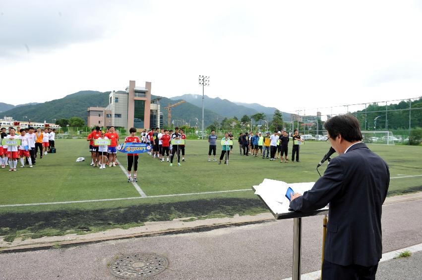 2012년 제15회 국민생활체육 화천군축구연합회장기 축구대회 의 사진