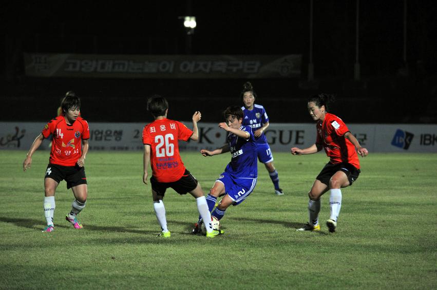 2012년 WK-League(고양대교 VS 스포츠토토) 의 사진