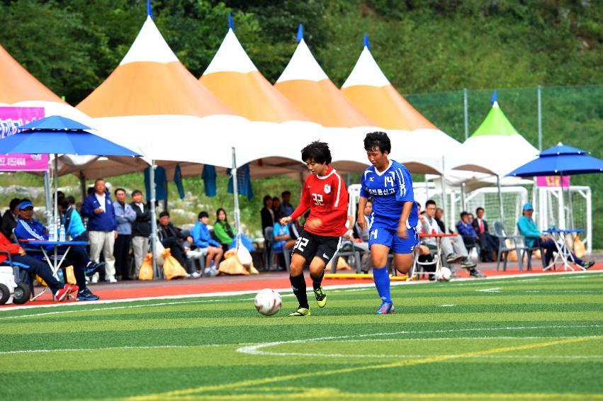 2012년 물의나라 화천 추계 한국여자축구연맹전 사진