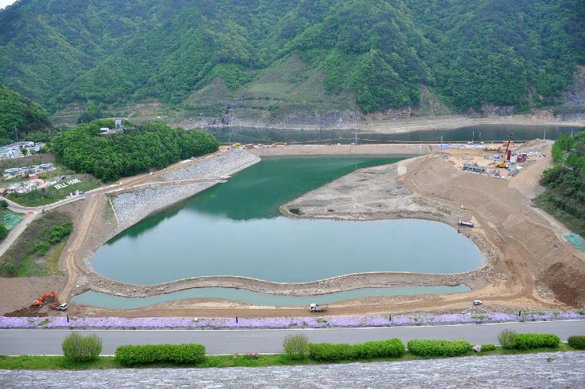 2013 평화의 댐 제3차 공사 사진