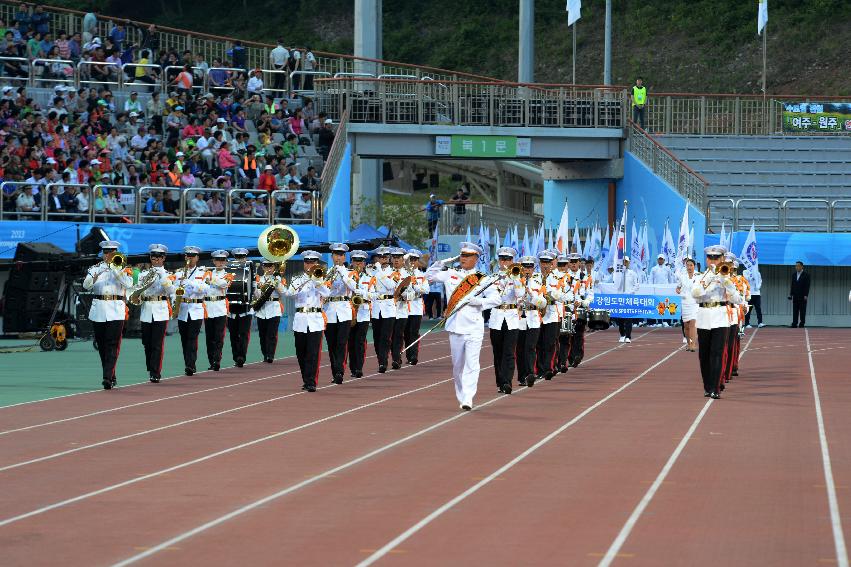 2013 제48회 강원도민체전 개회식 의 사진