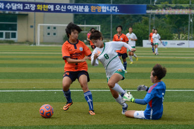 2013 물의나라 화천 추계한국여자축구연맹전 의 사진