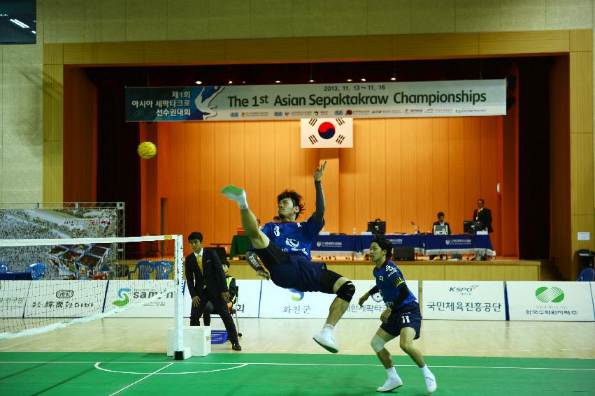 2013 제1회 아시아 세팍탁크로 선수권대회 의 사진