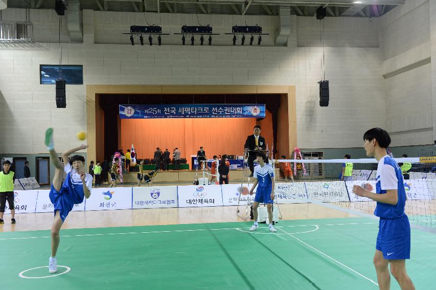 2014 제25회 전국 세팍타크로 선수권 대회 의 사진